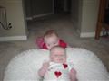 am i biting or kissing?  only the nanny knows!